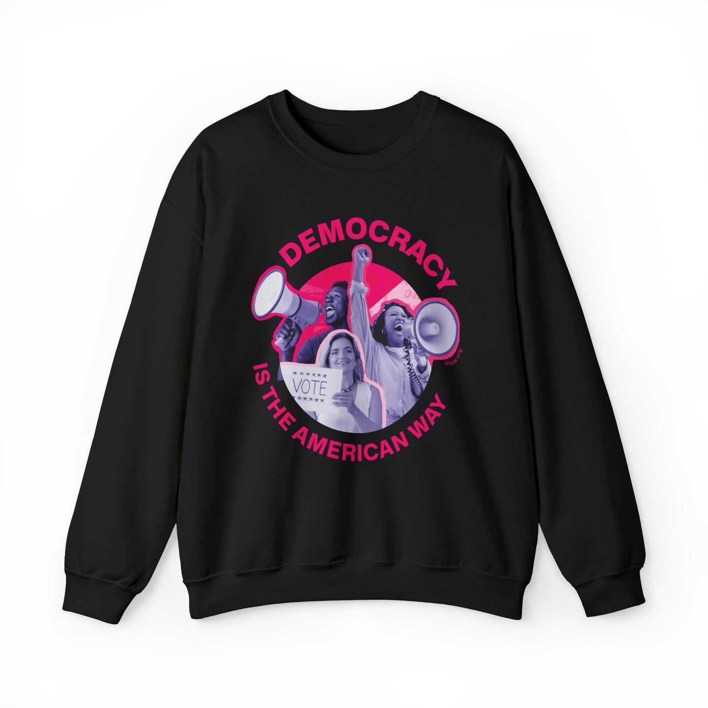 Democracy is the American Way Crewneck Sweatshirt