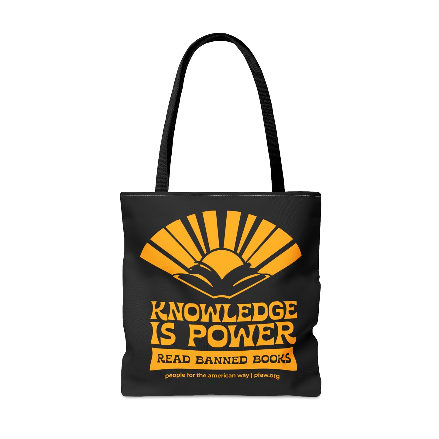 Knowledge is Power Tote - Black