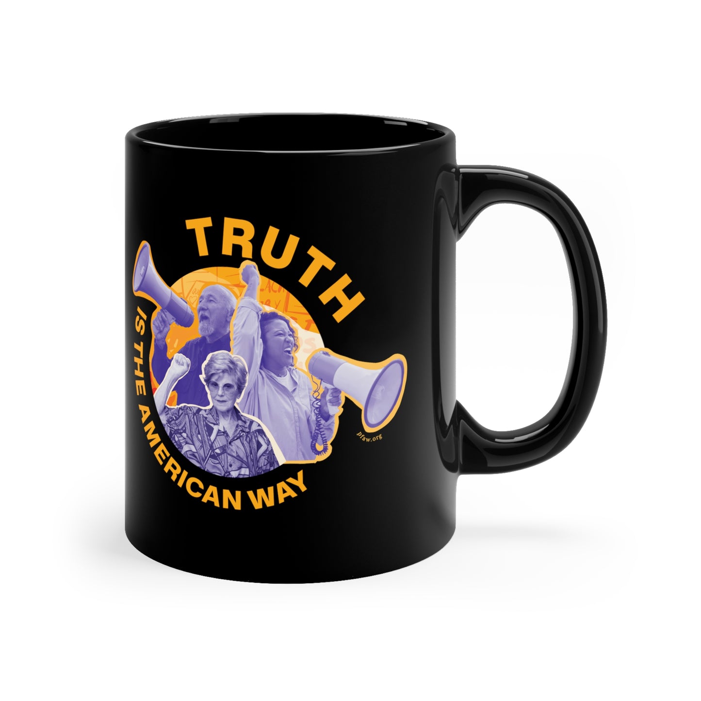 Truth is the American Way Mug - Black