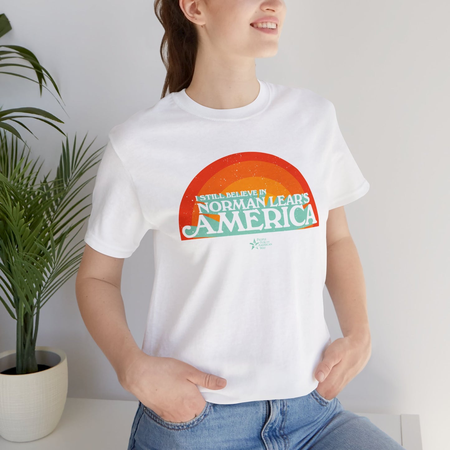 I Still Believe Rainbow Shirt - White