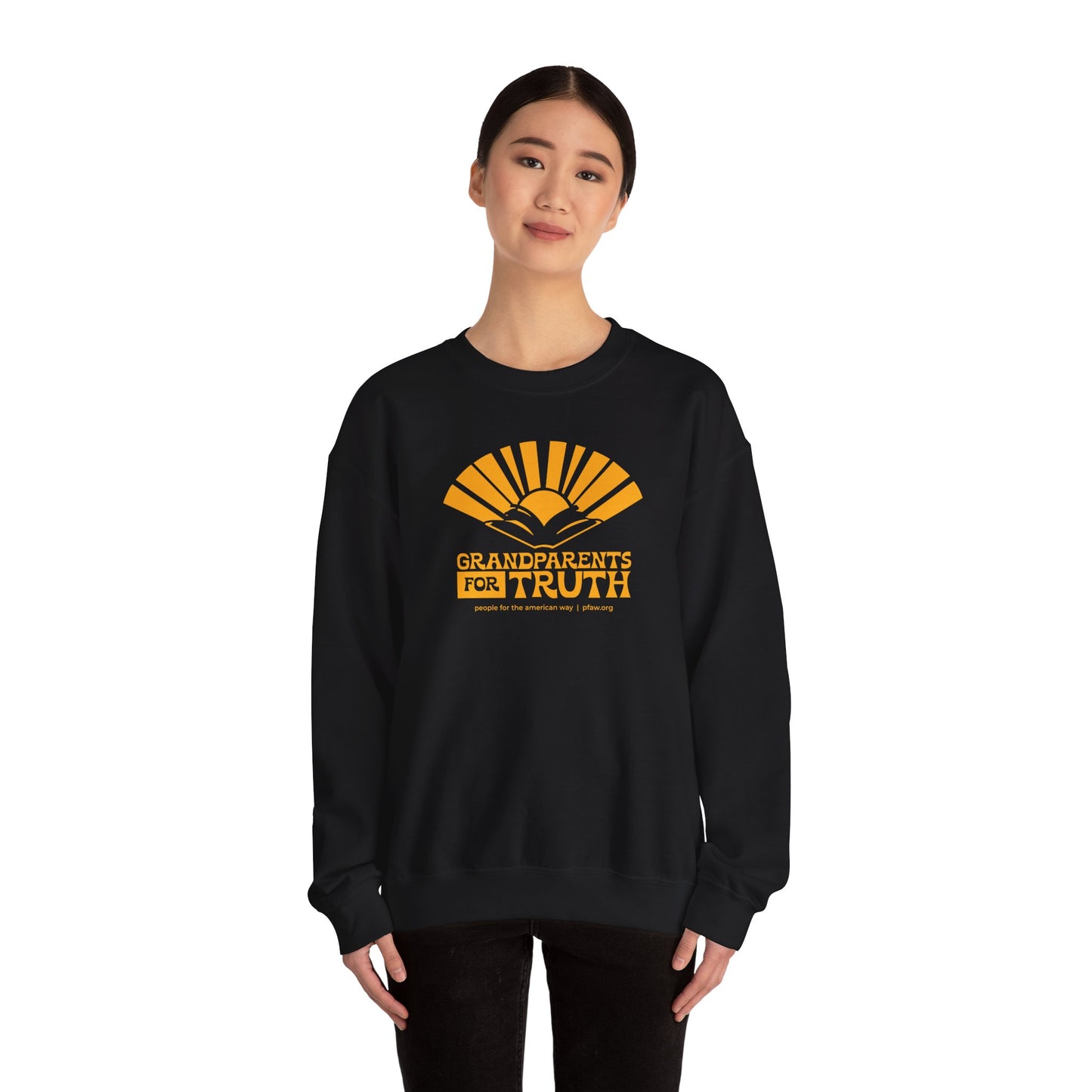 Grandparents For Truth Crewneck Sweatshirt