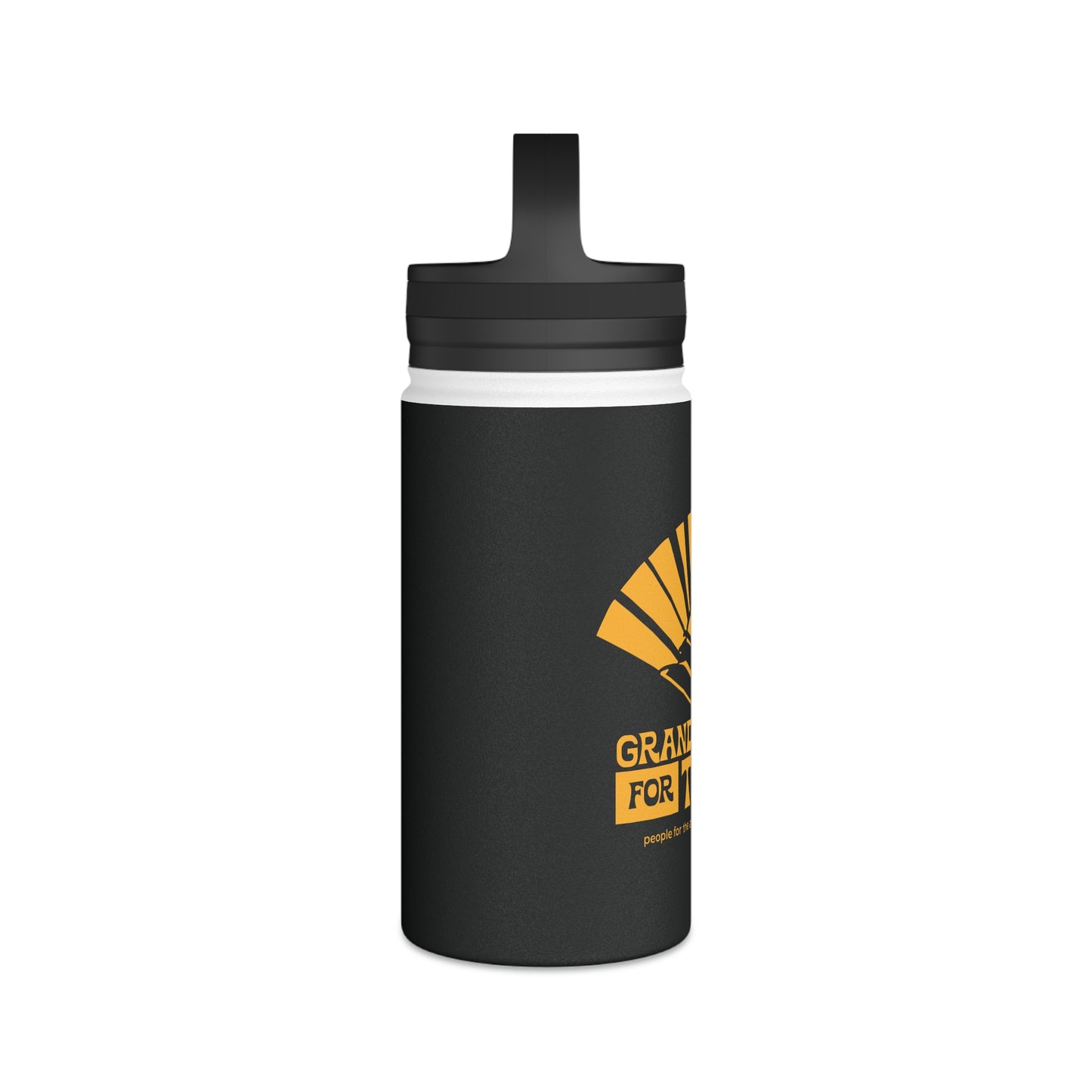 Grandparents For Truth Water Bottle - Black