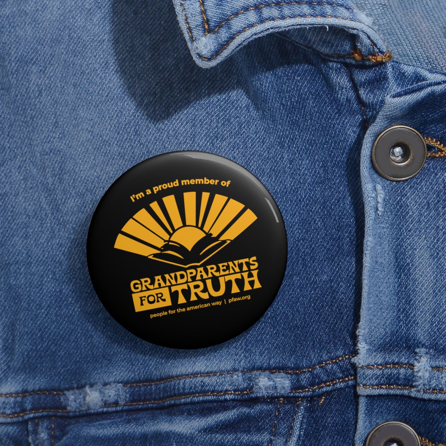 Grandparents For Truth Pin