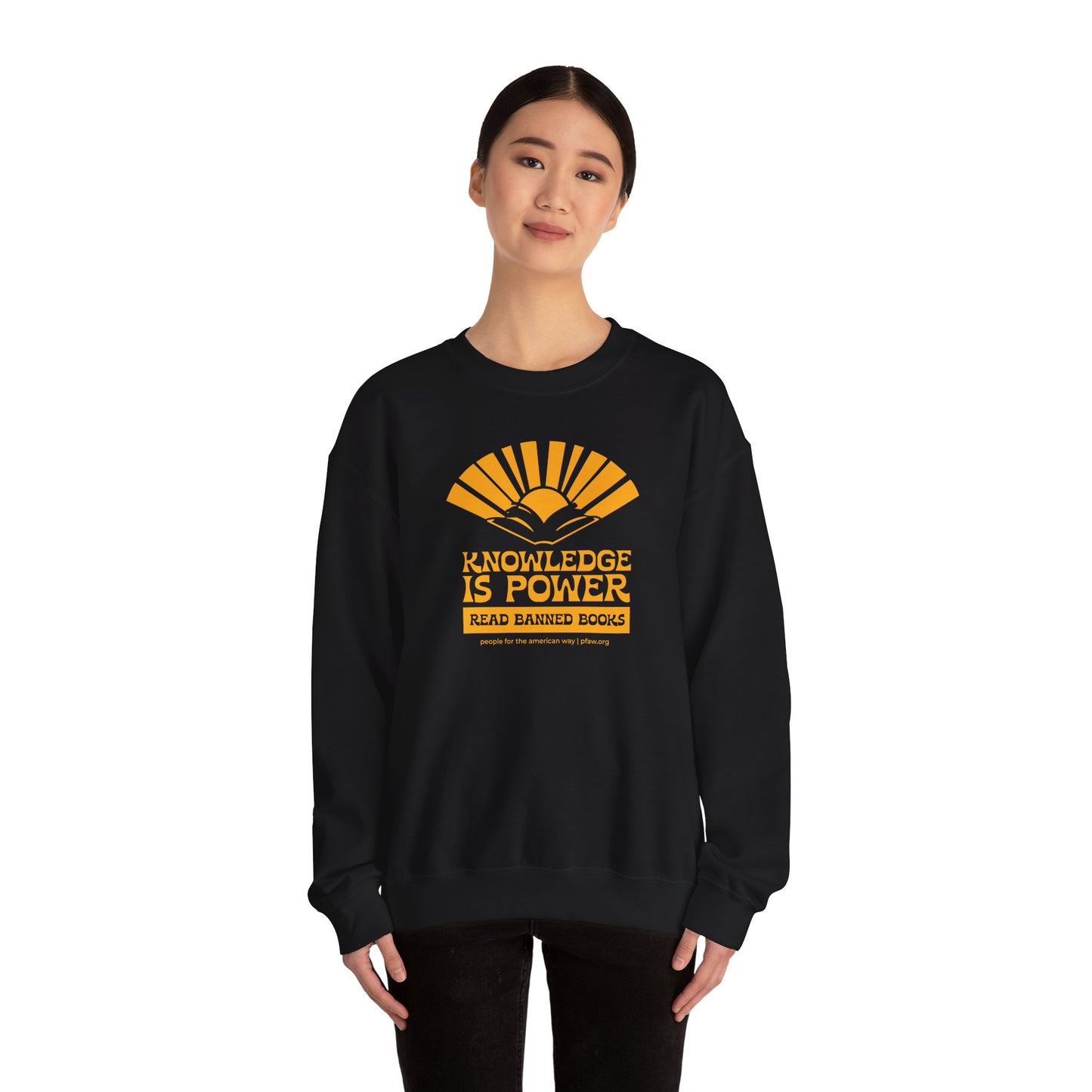 Knowledge is Power Crewneck Sweatshirt