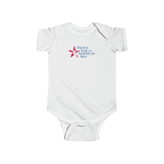 People For Logo Baby Onesie
