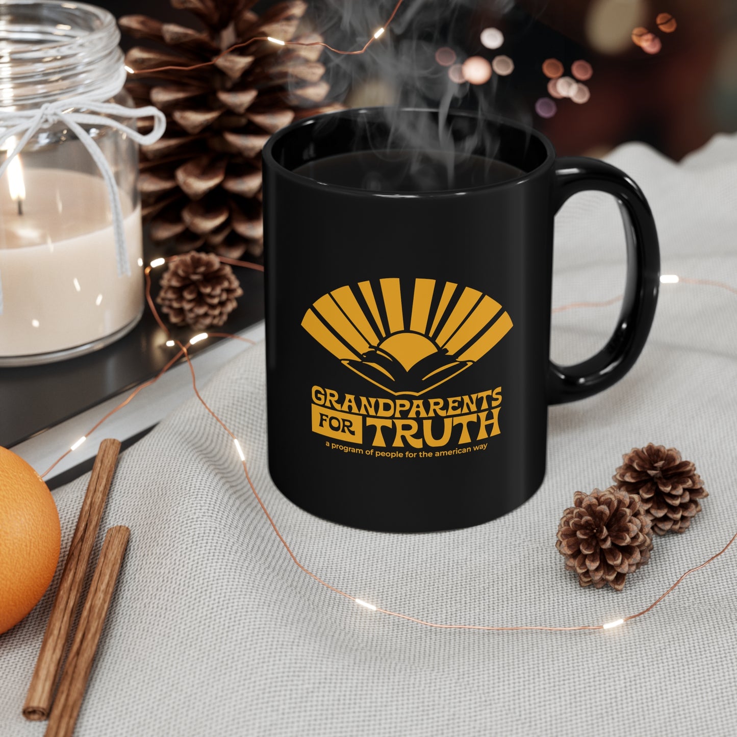 Grandparents For Truth Mug - Black