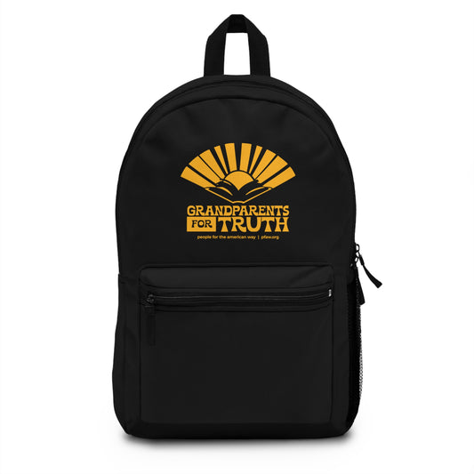 Grandparents For Truth Backpack - Black