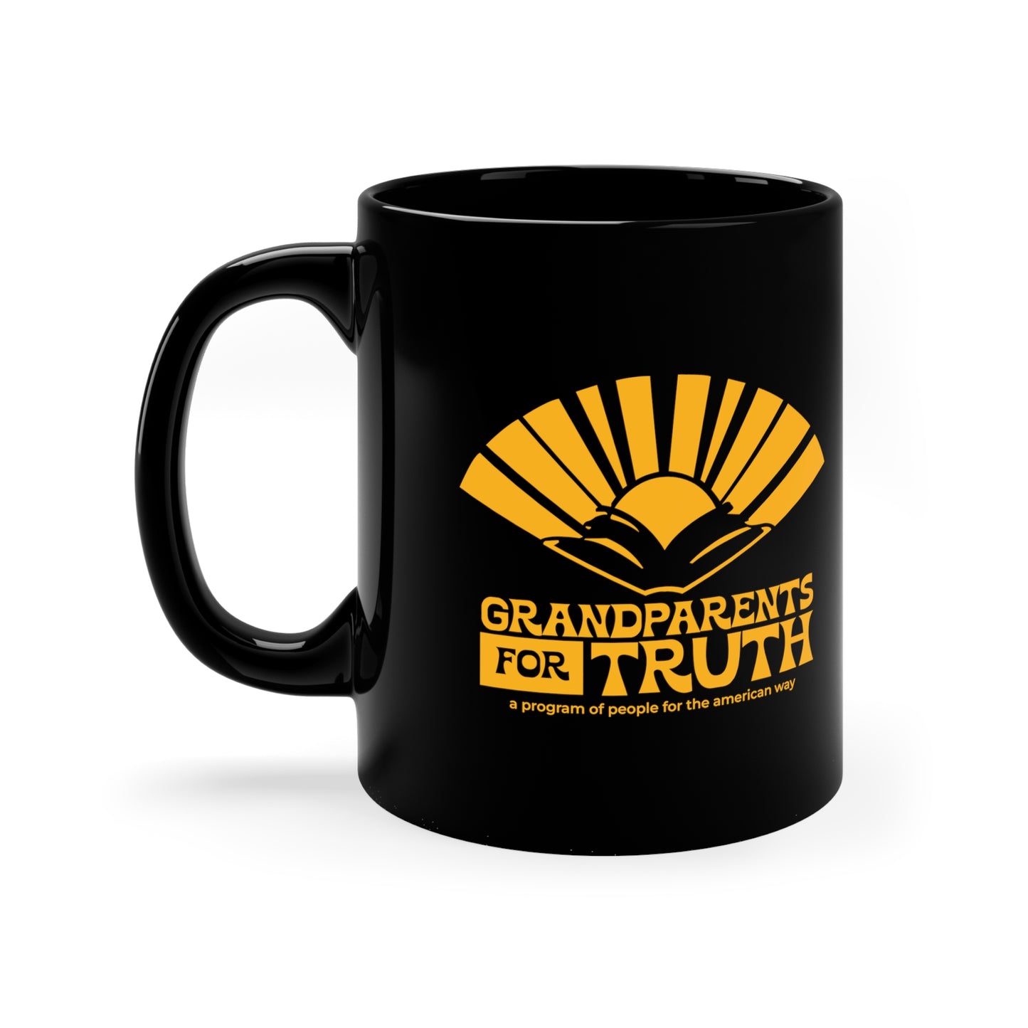 Grandparents For Truth Mug - Black