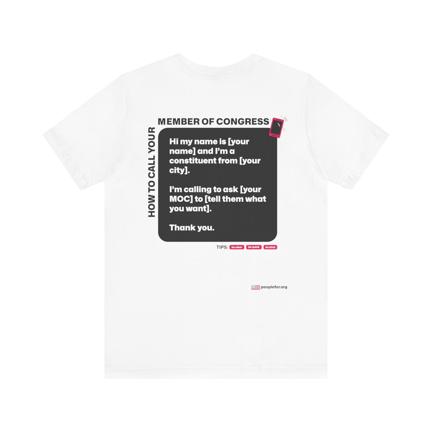 Call Congress T-shirt