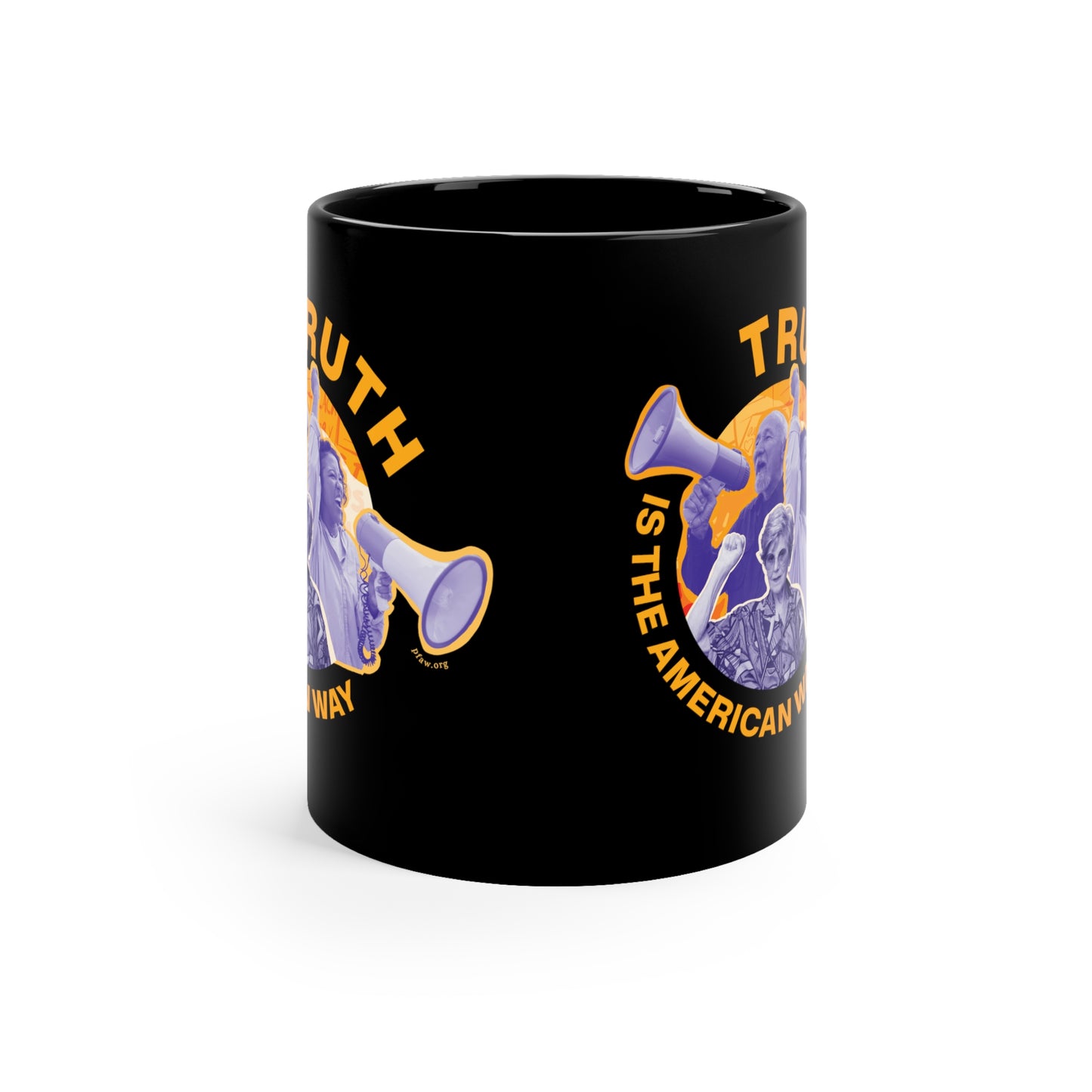 Truth is the American Way Mug - Black