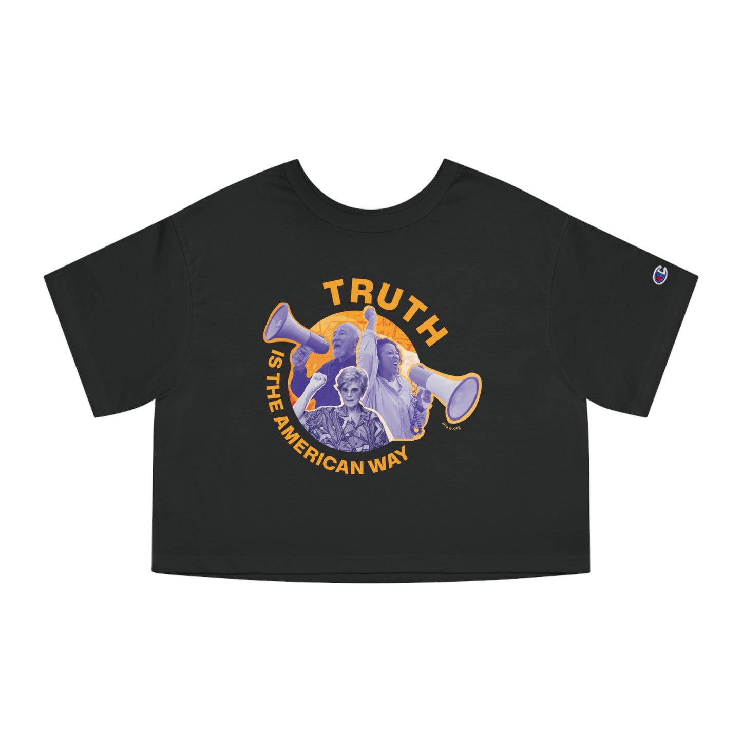 Truth is the American Way Crop Top