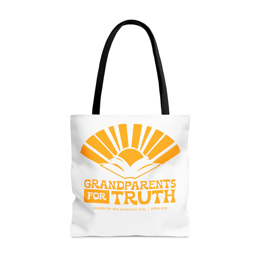 Grandparents For Truth Tote - White