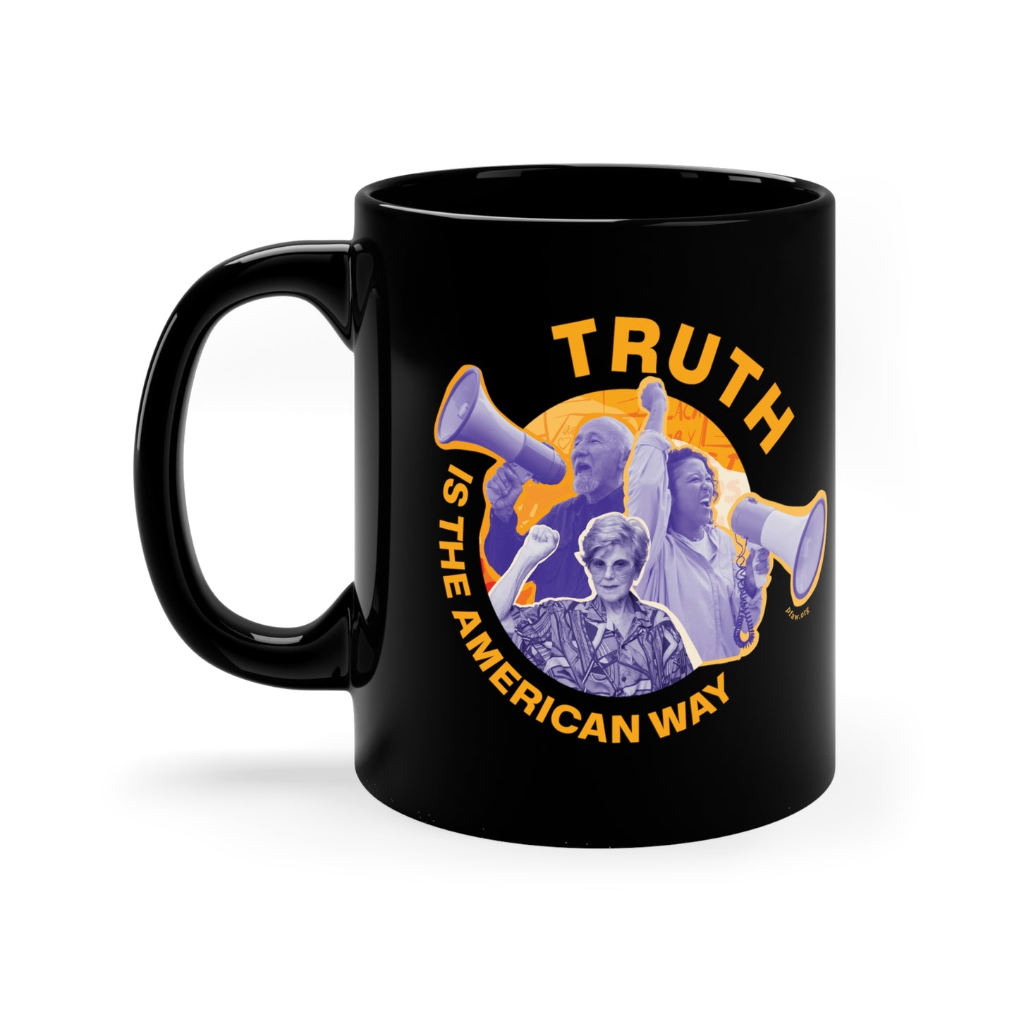 Truth is the American Way Mug - Black