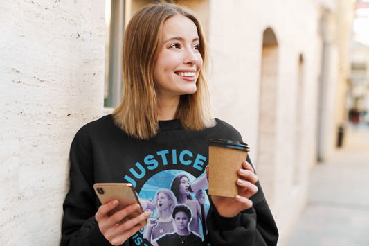 Justice is the American Way Crewneck Sweatshirt