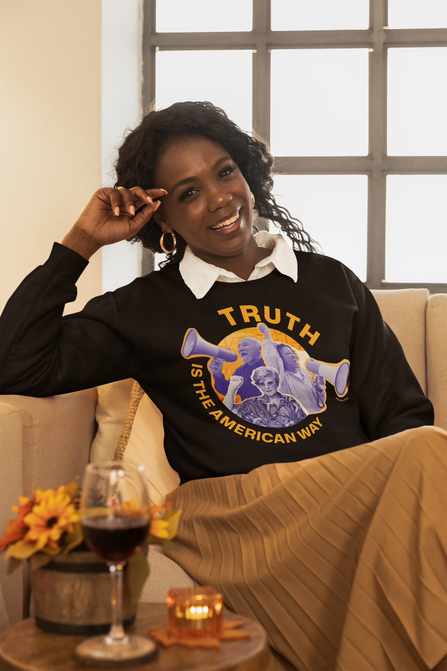 Truth is the American Way Crewneck Sweatshirt