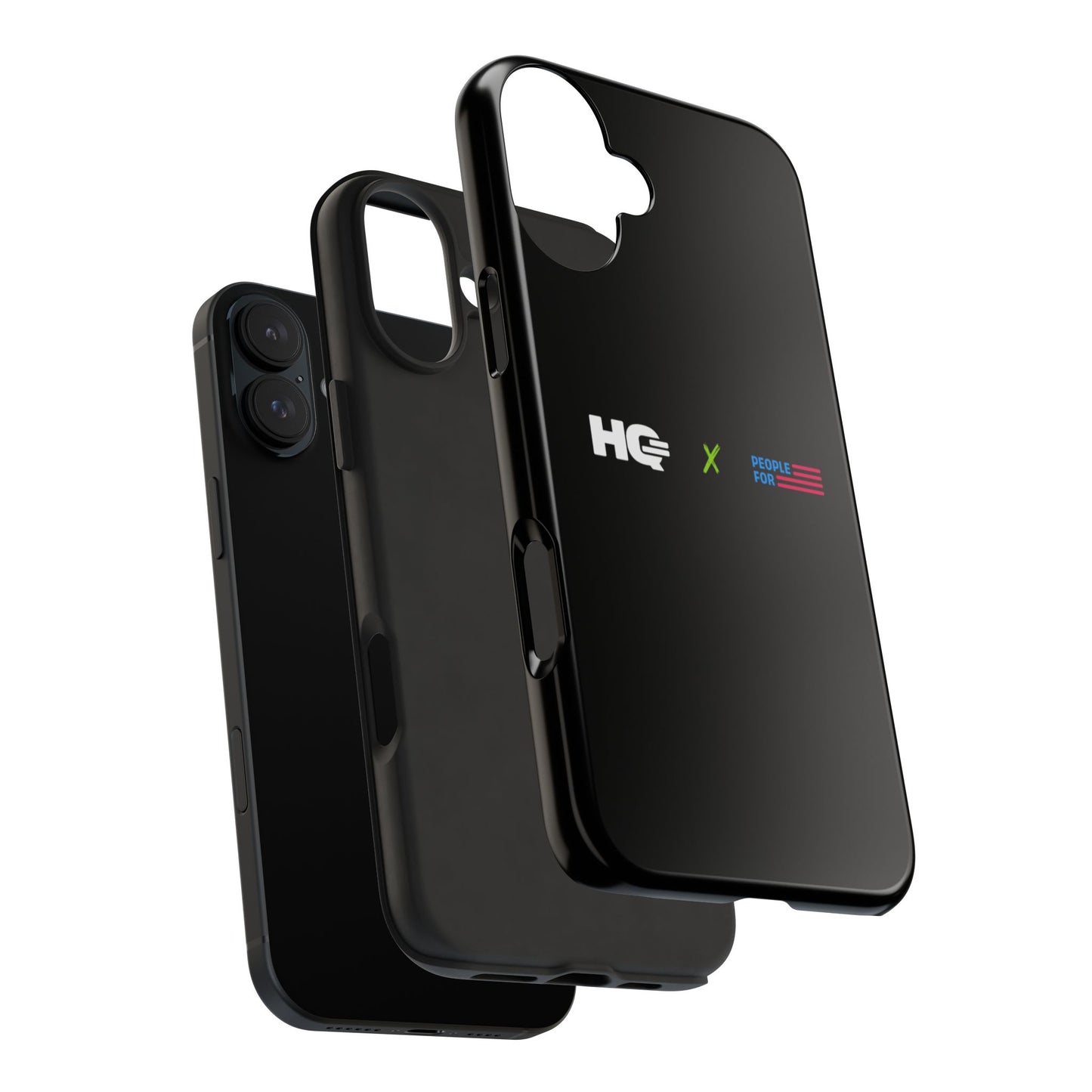 HQ x People For Slim, Tough Protective Phone Case