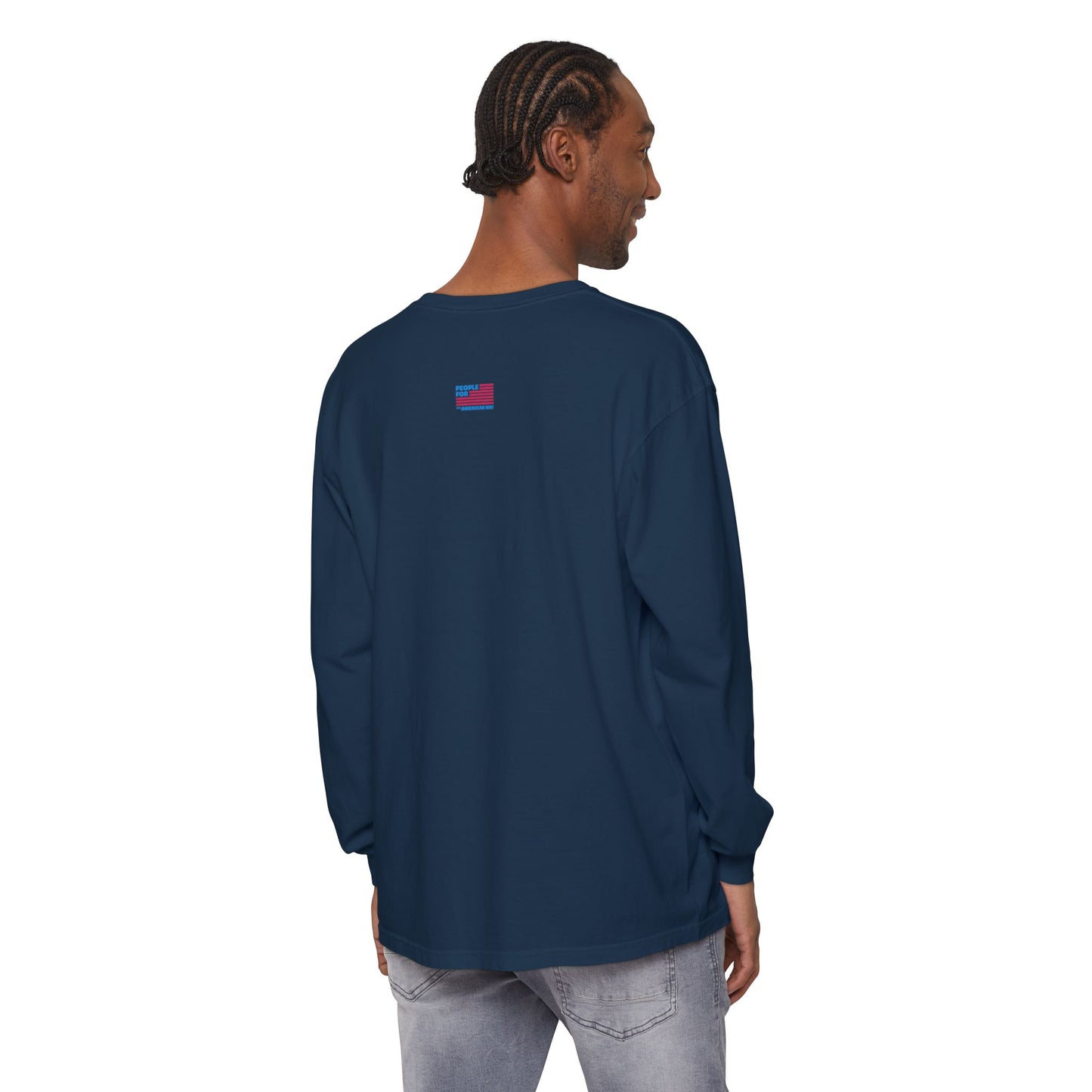 Unisex No Kings in America Long Sleeve Graphic Tee