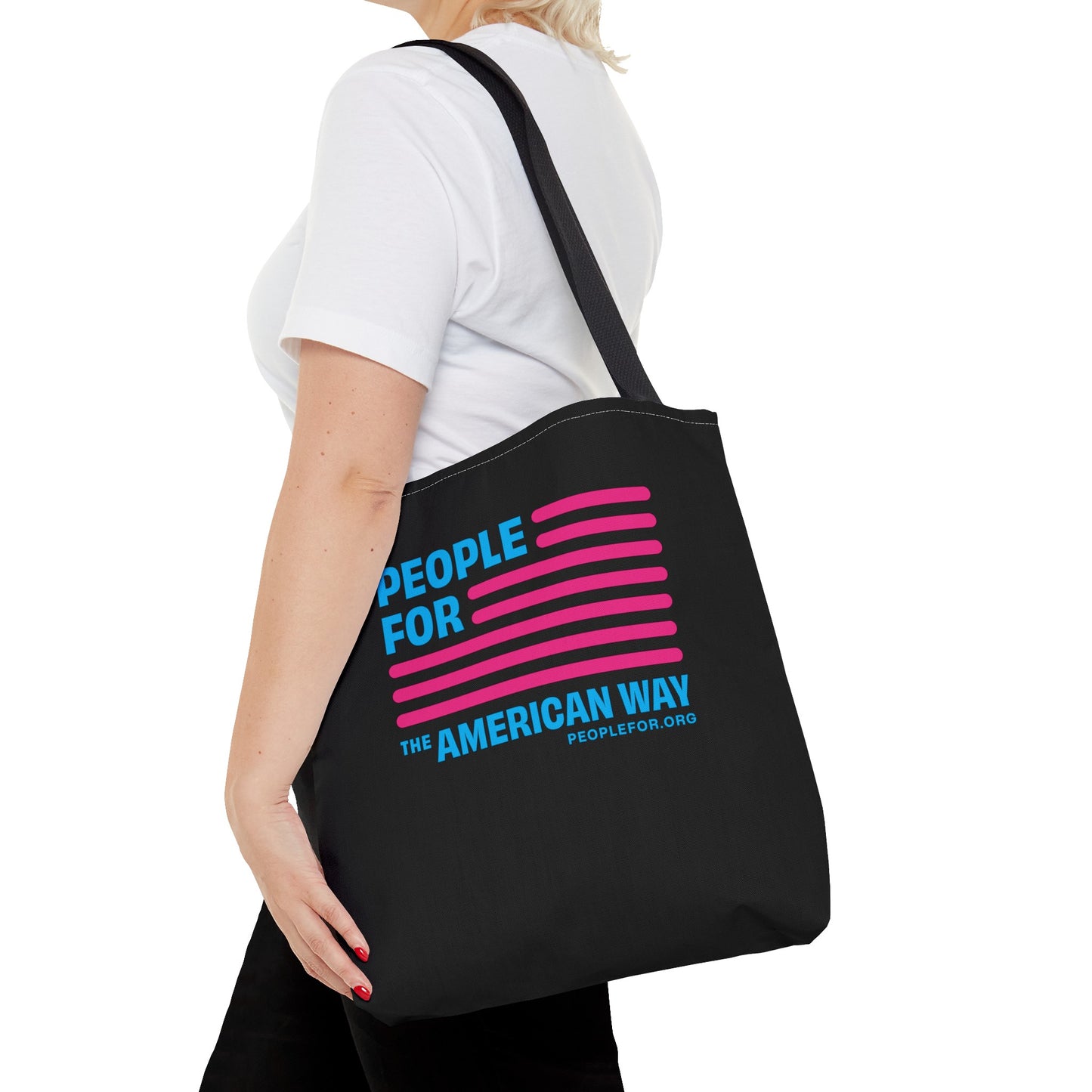 People For logo tote bag