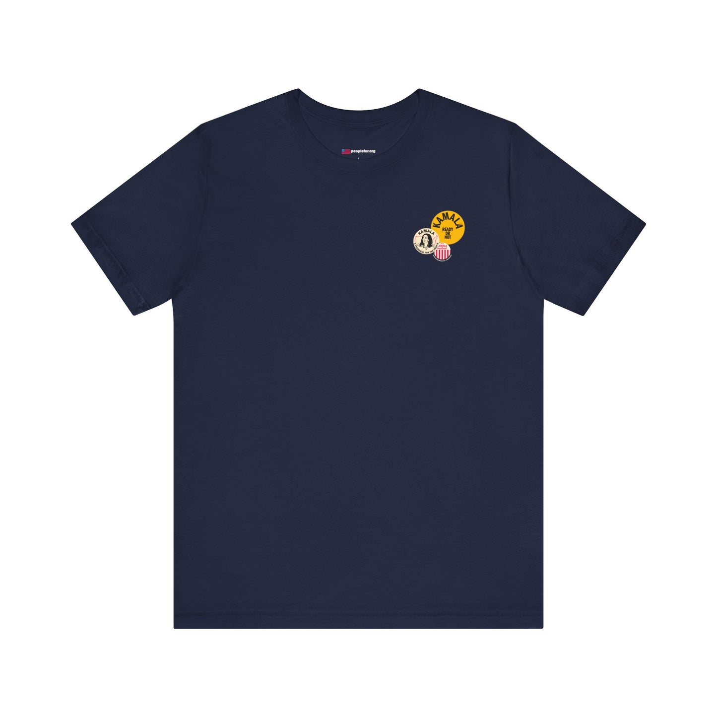 Kamala Buttons T Shirt