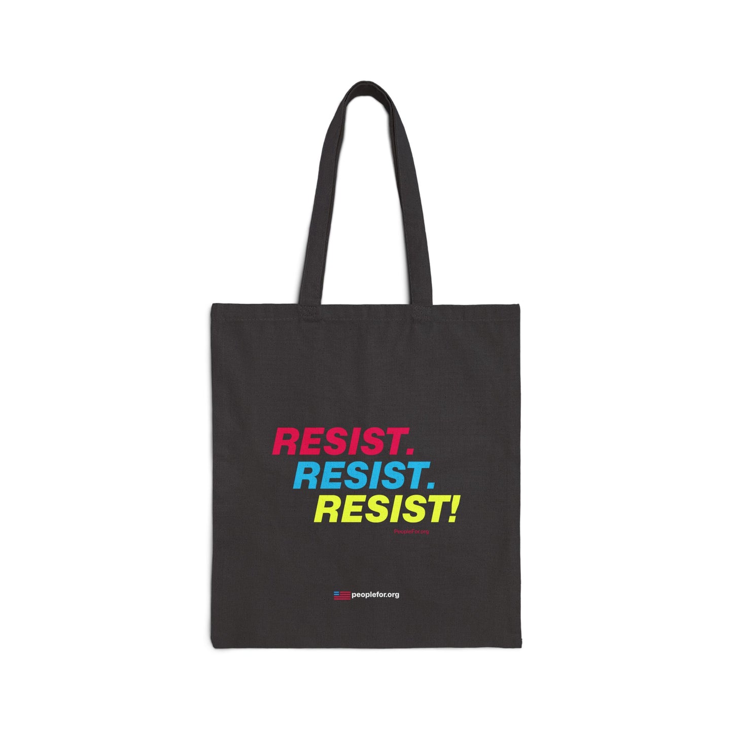 Resist, Resist, Resist! Cotton Tote Bag