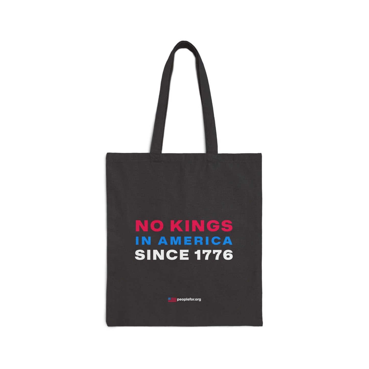 No Kings In America Canvas Tote