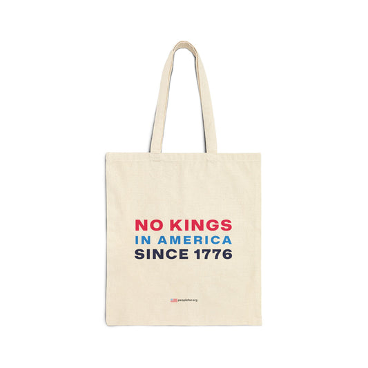 No Kings In America Canvas Tote