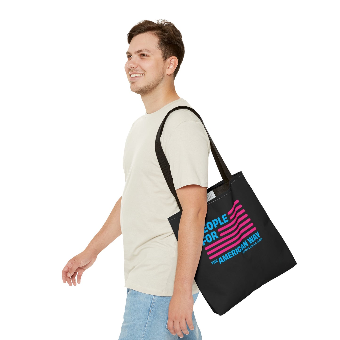 People For logo tote bag