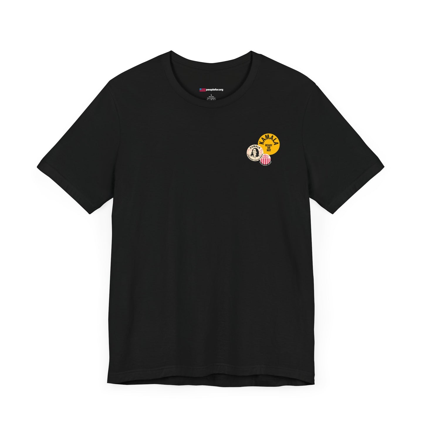 Kamala Buttons T Shirt