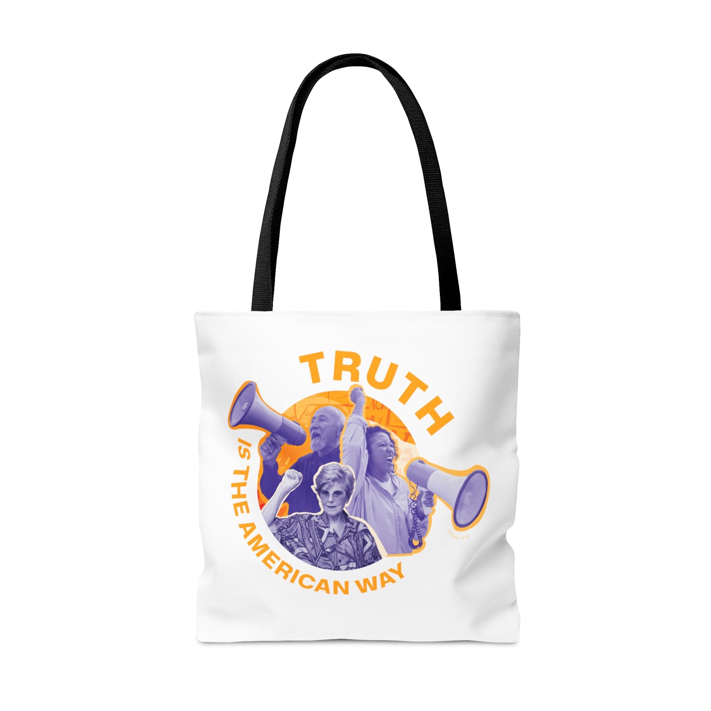 Truth is the American Way Tote - White
