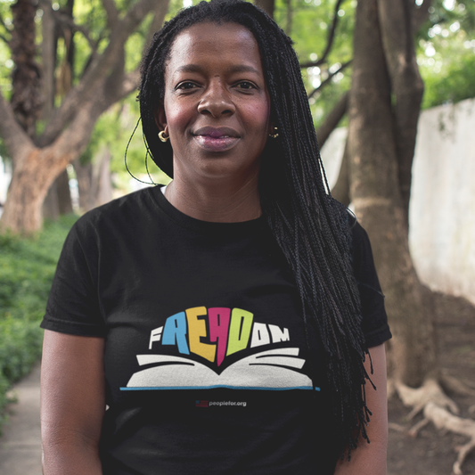 F[READ]om: Protect the freedom to read T-shirt