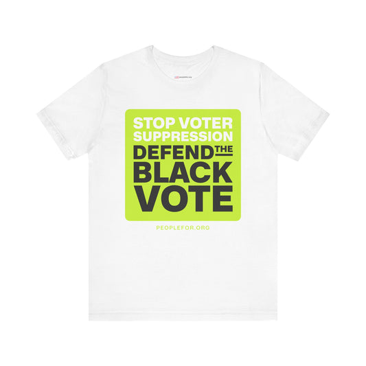 Defend the Black Vote T-shirt