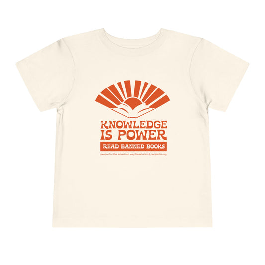 Knowledge is Power Toddler Tee