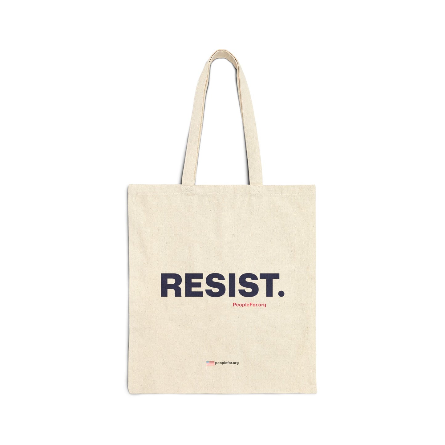 Resist Canvas Tote