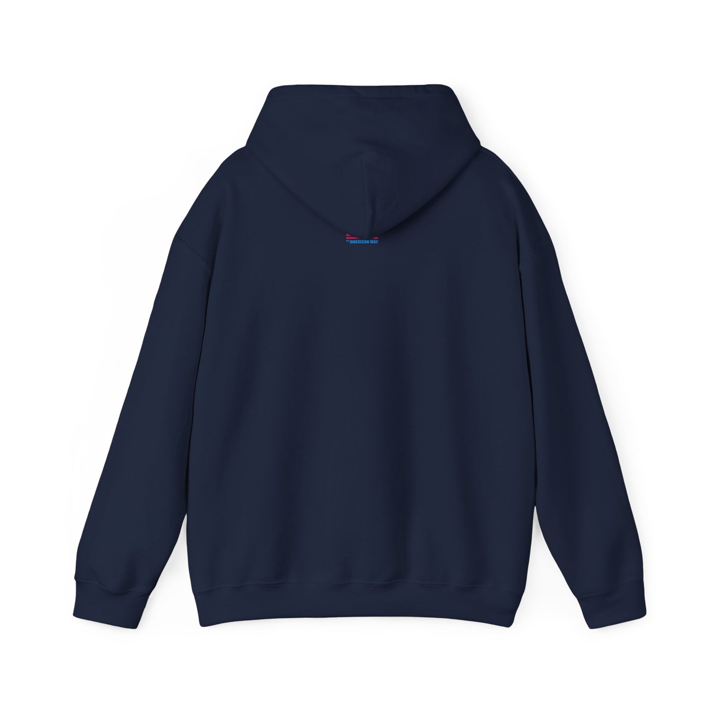 No Kings in America Navy Hooded Sweatshirt