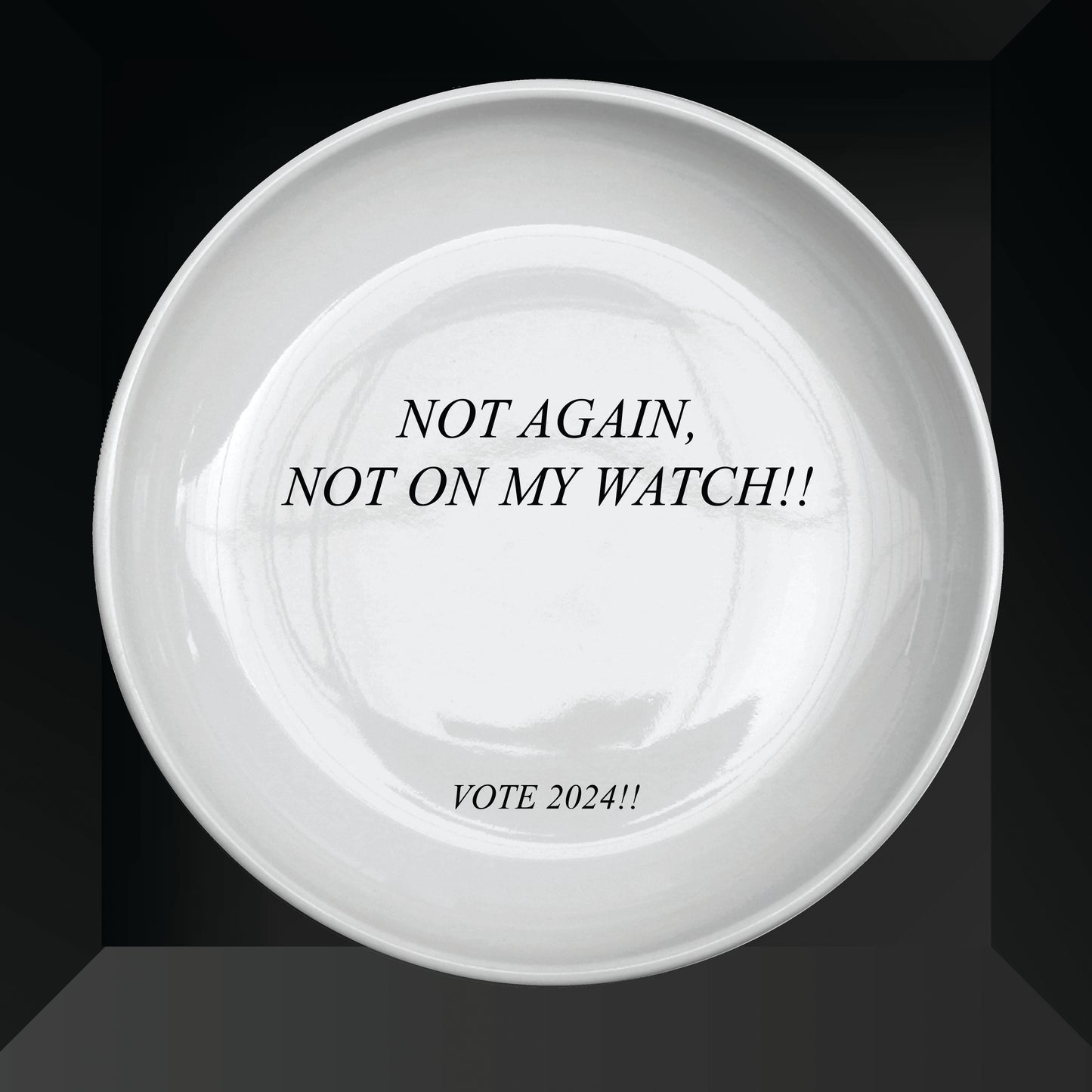 Limited Edition Commemorative Plate by Carrie Mae Weems