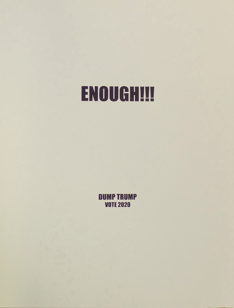 "Enough" by Carrie Mae Weems, limited edition, signed print